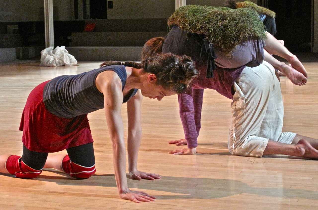  Donna Costello and Larissa Sheldon in (Perma)Culture  Photo: Eric Breibart